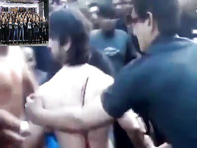 MUSLIM MEGA RETARDS HURT THEMSELVES CAUSE ALLAH LIKES IT