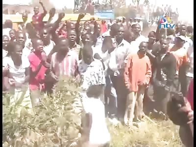 Kenyan woman escapes lynching over murder claims