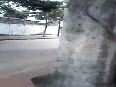 look what a girl did to another, incredible!