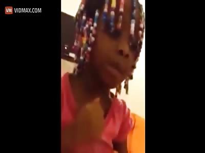 One badass little girl with a foul mouth