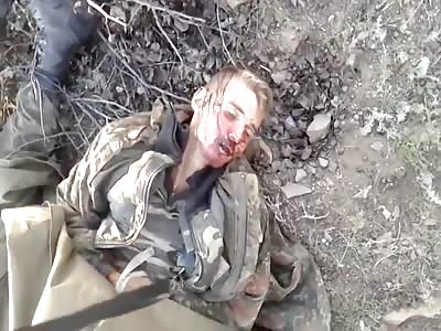 Ukrainian soldiers met their end. at the east of Ukraine. 