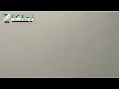 A funeral procession in progress and then...KABOOM