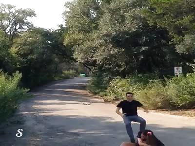 Hot Skater Girl Faceplants HARD on Road and Destroys Her Face (w/ Aftermath)