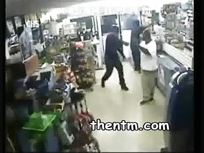Brutal Thugs Rob Corner Store