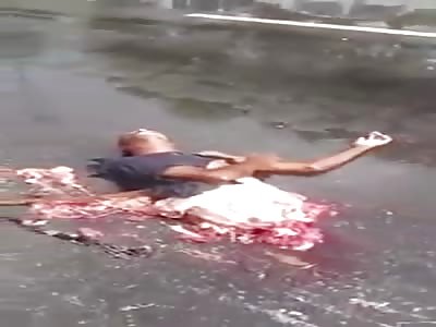 Man crushed by a truck