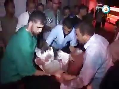 DESPITE HIS SON HAVE BEEN SHOT, FATHER IS CONCERNED IN PRAISE ALLAH AKBARBECUE!