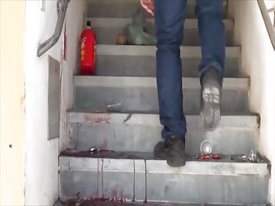 GIRL MURDERED IN FRONT OF HER HOUSE