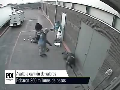 ARMORED TRUCK TRANSPORTATION ASSAULTED