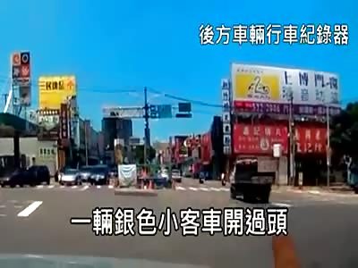 WOMAN CAUSES SERIOUS ACCIDENT 