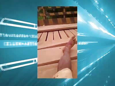 MAN FILMS HIS OWN DEATH