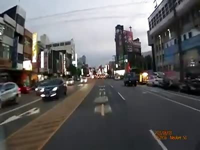 DEAF BIKER HIT BY FIRE TRUCK