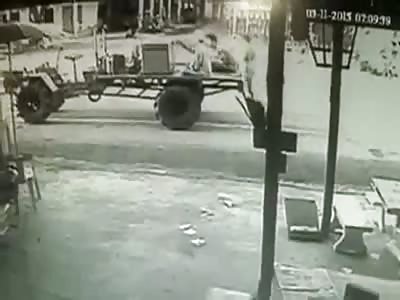 MAN DIES IN FAST AND BRUTAL ACCIDENT