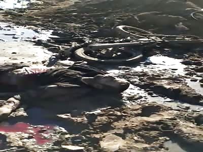 SYRIAN HELICOPTERS BOMBED SHEEP MARKET