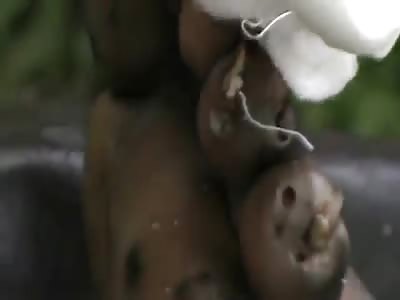 LITTLE GIRL WITH HUGE JIGGERS