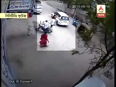 LITTLE GIRL IS RUN OVER BY VAN