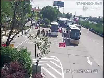 FIVE YEARS OLD GIRL CRUSHED TO DEATH BY CONTAINER TRUCK