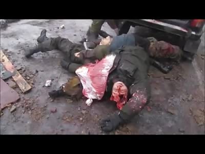 Russians on the playground in ukraine