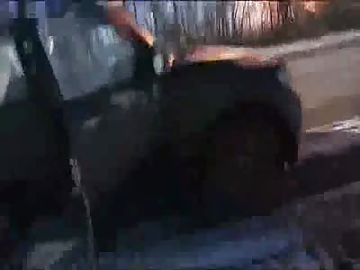 Fire Rages After Mortar Hits Ukraine Pipeline Near Debaltseve 