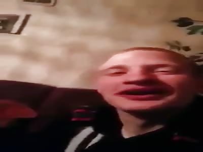 German Girl mistreat her handicapped father