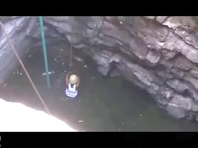 College female student committed suicide by jumping into the well 