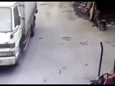 This kid has survival skills