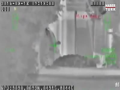  PKK militant Gets His Ass Shot Off by Remote Controlled Gun  