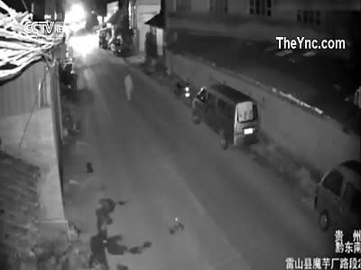 The Human Speed Bump. 