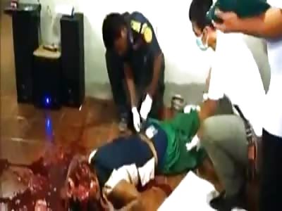 BRUTAL - Head Split Open By Pick Axe