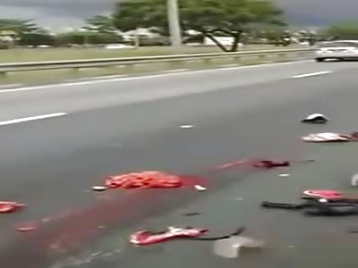 Motorcycle accident leaves two people dead 