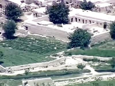 Hellfire Missile Called In On Attacking Taliban Insurgent