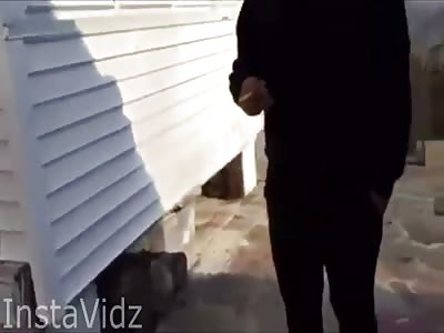 High Black Guy gets in Fight with White Dude over Blunt