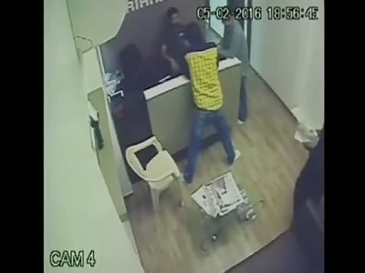 Builder Shot inside his Office by Burqa Wearing Attackers