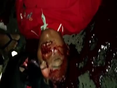 Man Killed by Head Shot 