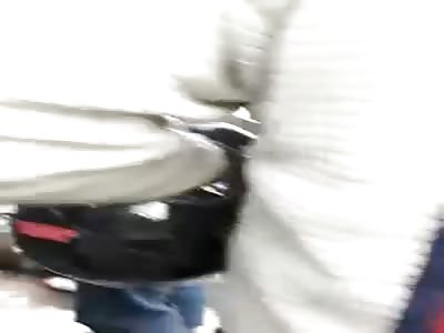 Roasted Body of a Man after His Bike Caught Fire in an Accident