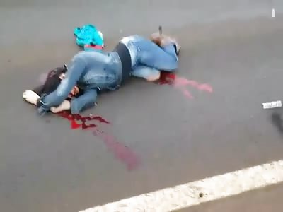 Hayabusa Rider Got His Head Crushed