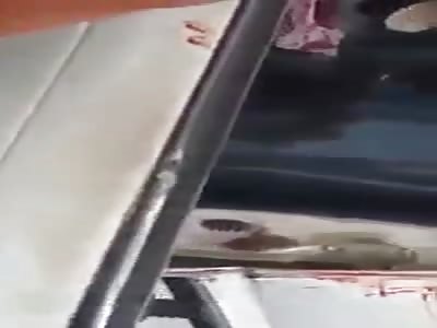 man dying after being shot by thieves stealing their belongings