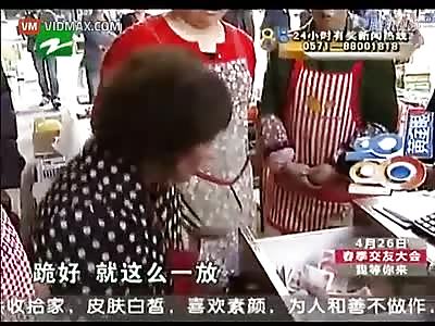 8 year old girl robs fruit market of all its cash (10 grand), stuffing it down her skirt