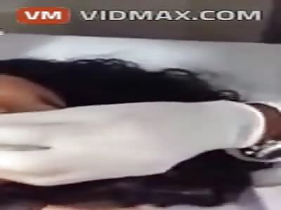 NASTY AS F*CK! Girl's swollen lip has a huge bot fly removed from it.