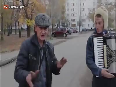 Ok, this is creeping me out, where the f*ck did the guy on the bike come from?